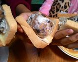 Foto langkah ke 5 dari resep Es krim mocca oreo.