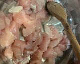 Spárgás tejszínes - csirkés spagetti recept fázis 2 fotója