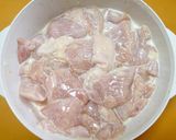 A picture of step 2 of Salt Flavoured Fried Chicken.