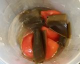 Foto del paso 1 de la receta: Salsa de tomate medicinal, con aloe vera y algas kombu