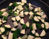 A picture of step 2 of Mediterranean Vegetable Pasta.