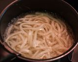 A picture of step 1 of Cheesy Prawn Tempura Mummy Wrapped in Udon Noodles.