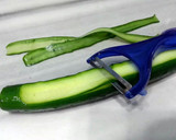 A picture of step 1 of LG CUCUMBER ROLL UP APPETIZER.
