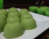 Foto langkah ke 7 dari resep Pudding lumut pandan.