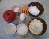 A picture of step 1 of Apple Cake With A Subtle Tea Flavor.