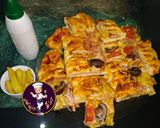 عکس مرحله 10 از دستور پیتزای مخصوص زهرا