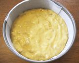 A picture of step 4 of Easy Asian Pear Cake.