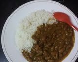 A picture of step 13 of Rajma Chawal (kidney beans curry).