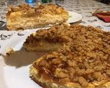 Une image de l'étape 12 de Crumble cheesecake aux pommes et caramel beurre salé.