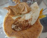A picture of step 1 of Pumpkin peanut butter smoothie.