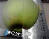 A picture of step 6 of Apple Swan.