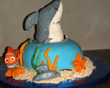 Foto del paso 5 de la receta: Pastel de tiburón
