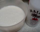 A picture of step 3 of Easy but Amazing Lychee & Coconut Pudding.