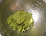 A picture of step 2 of Matcha Tea Milk Snowball Cookies Using Vegetable Oil.