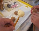 A picture of step 3 of Easy Chocolate Pops.