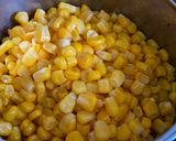 A picture of step 2 of Sweet Corn Bhel.