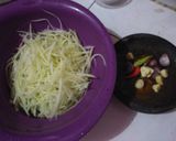 Foto langkah ke 2 dari resep Tumis pepaya muda cabe hijau.