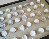 Pas rețetă Biscuiți crinkles sau biscuiți crăpați cu ciocolată și mentă 6 fotografie