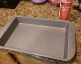 A picture of step 2 of Big Red Cake Texas Style.