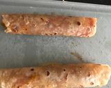 A picture of step 4 of Leftover Rotties Cabbage Roll.