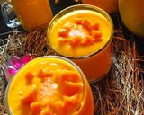 A picture of step 4 of Almond Mango Milkshake.