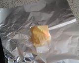 A picture of step 2 of My Cheese Garlic Bread With Spring Onion 😉😙.