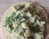 A picture of step 5 of Alu wala paratha/kabab/sandwich.