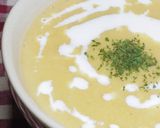 A picture of step 11 of Easy Corn and Tofu Soup.