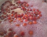 A picture of step 5 of Cherry Preserves.