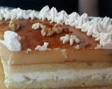 Foto del paso 7 de la receta: Tarta tocino de cielo, bizcocho, nata y nueces