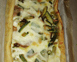 Foto del passaggio 3 della ricetta Torta salata con zucchine,mortadella e mozzarella