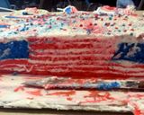 A picture of step 8 of Tinklee's 4th of July Flag Cake (2 ways).