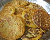 A picture of step 3 of Wheat bran Pancake.