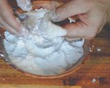 Foto del paso 6 de la receta: Halwa Hilal dulce con forma de media luna/fácil y rápido