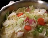 A picture of step 4 of Cabbage soup.