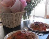 A picture of step 13 of Recommended for Beginners! Tomato Cream Pasta.