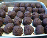 A picture of step 1 of Gooey and Soft Kashiwa Mochi Made Easily in a Microwave.