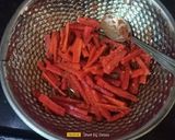 A picture of step 3 of Rich In Vitamin A Gujarati Lasaniya Gajar OR Garlicy Carrots.