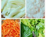 Hình bước làm 3 của món Gỏi Cuốn Tôm Thịt 🍤