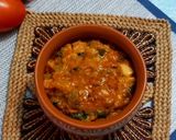 A picture of step 9 of Pav bhaji fondue.