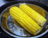 A picture of step 1 of Corn On The Cob With Butter And Salt.