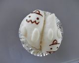 A picture of step 7 of Halloween Twin Ghosts Bread.