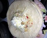 A picture of step 6 of Tortilla madness.
