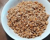 A picture of step 8 of Soboro (Crumbled) Tofu.