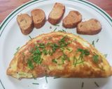 Foto del paso 2 de la receta: Omelette de queso de cabra