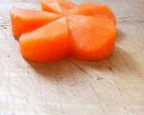 A picture of step 7 of For Bentos! Carrot Flowers (with Photos).