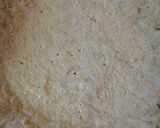 A picture of step 7 of Tomitio cauliflower and bacon pie.