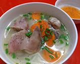 Hình bước làm 1 của món Bún giò heo
