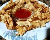 A picture of step 4 of Andy wali fries.