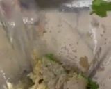 A picture of step 7 of Sohanjana and chicken in coconut green curry.